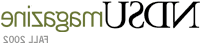 NDSU Magazine logo - 2002年秋季