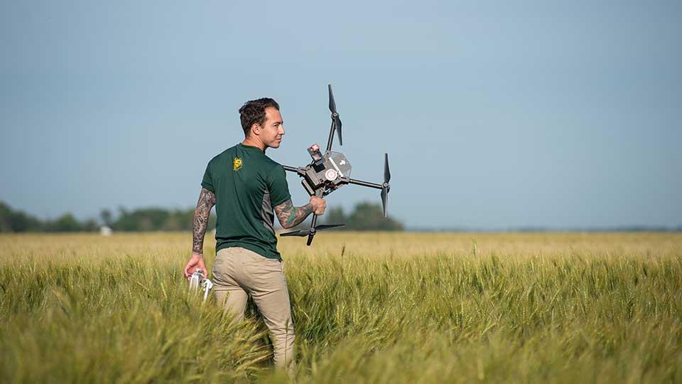 drone ag research